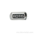 Caboodles adat nameplate standblasting anodized aluminium logo name plat